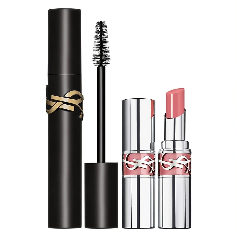YSL LASH CLASH + LOVESHINE SET (SET DE M&Aacute;SCARA DE PESTA&Ntilde;AS Y LABIAL)